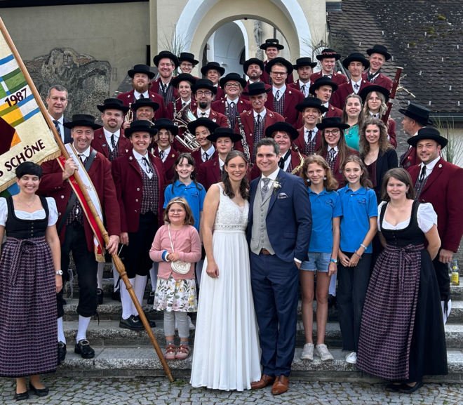 Hochzeit von unserer Flötistin Anna